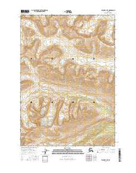 Valdez B-3 NE Alaska Current topographic map, 1:25000 scale, 7.5 X 7.5 Minute, Year 2016
