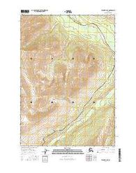 Valdez B-4 NE Alaska Current topographic map, 1:25000 scale, 7.5 X 7.5 Minute, Year 2016