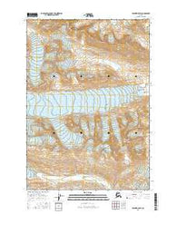 Valdez B-5 SW Alaska Current topographic map, 1:25000 scale, 7.5 X 7.5 Minute, Year 2016