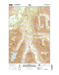 Valdez B-6 NE Alaska Current topographic map, 1:25000 scale, 7.5 X 7.5 Minute, Year 2016