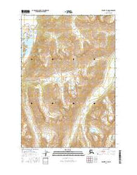 Valdez C-7 NE Alaska Current topographic map, 1:25000 scale, 7.5 X 7.5 Minute, Year 2016