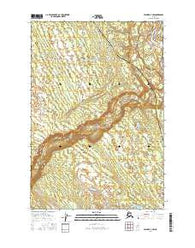 Valdez D-4 NW Alaska Current topographic map, 1:25000 scale, 7.5 X 7.5 Minute, Year 2016