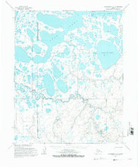 Wainwright A-5 Alaska Historical topographic map, 1:63360 scale, 15 X 15 Minute, Year 1955