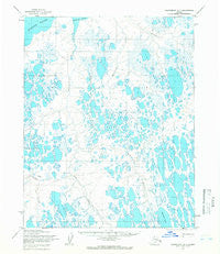 Wainwright B-1 Alaska Historical topographic map, 1:63360 scale, 15 X 15 Minute, Year 1955