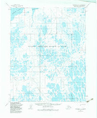 Wainwright B-1 Alaska Historical topographic map, 1:63360 scale, 15 X 15 Minute, Year 1955