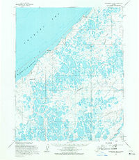 Wainwright B-3 Alaska Historical topographic map, 1:63360 scale, 15 X 15 Minute, Year 1955