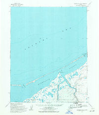Wainwright B-4 Alaska Historical topographic map, 1:63360 scale, 15 X 15 Minute, Year 1955