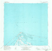 Wainwright B-5 and B-6 Alaska Historical topographic map, 1:63360 scale, 15 X 15 Minute, Year 1955