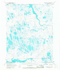 Wainwright C-1 Alaska Historical topographic map, 1:63360 scale, 15 X 15 Minute, Year 1955