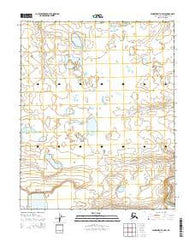 Wainwright A-2 SW Alaska Current topographic map, 1:25000 scale, 7.5 X 7.5 Minute, Year 2014