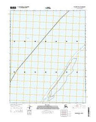 Wainwright A-6 NW Alaska Current topographic map, 1:25000 scale, 7.5 X 7.5 Minute, Year 2014