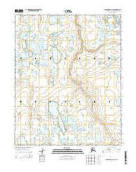 Wainwright B-1 SW Alaska Current topographic map, 1:25000 scale, 7.5 X 7.5 Minute, Year 2014