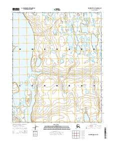 Wainwright B-2 SE Alaska Current topographic map, 1:25000 scale, 7.5 X 7.5 Minute, Year 2014