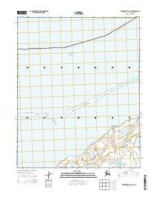 Wainwright B-4 SW Alaska Current topographic map, 1:25000 scale, 7.5 X 7.5 Minute, Year 2014