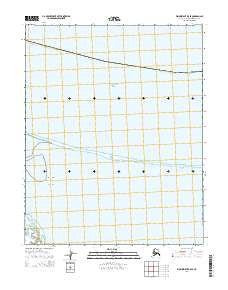Wainwright B-5 SE Alaska Current topographic map, 1:25000 scale, 7.5 X 7.5 Minute, Year 2014
