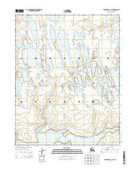 Wainwright C-1 SW Alaska Current topographic map, 1:25000 scale, 7.5 X 7.5 Minute, Year 2014