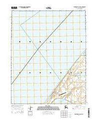 Wainwright C-2 NW Alaska Current topographic map, 1:25000 scale, 7.5 X 7.5 Minute, Year 2014