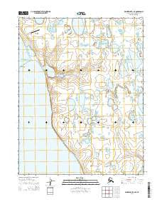 Wainwright C-2 SE Alaska Current topographic map, 1:25000 scale, 7.5 X 7.5 Minute, Year 2014