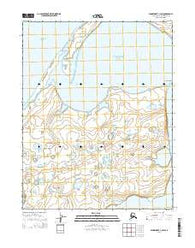 Wainwright C-2 SW Alaska Current topographic map, 1:25000 scale, 7.5 X 7.5 Minute, Year 2014