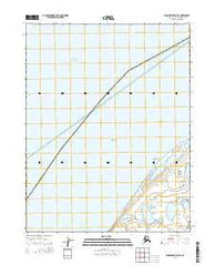 Wainwright D-2 SE Alaska Current topographic map, 1:25000 scale, 7.5 X 7.5 Minute, Year 2014
