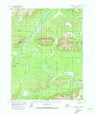 Wiseman A-1 Alaska Historical topographic map, 1:63360 scale, 15 X 15 Minute, Year 1970