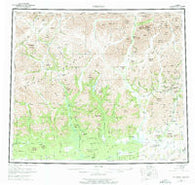 Wiseman Alaska Historical topographic map, 1:250000 scale, 1 X 3 Degree, Year 1956