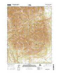 Wiseman A-5 NE Alaska Current topographic map, 1:25000 scale, 7.5 X 7.5 Minute, Year 2016