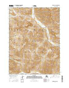 Wiseman C-4 NW Alaska Current topographic map, 1:25000 scale, 7.5 X 7.5 Minute, Year 2016