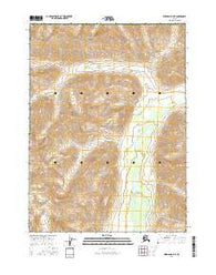 Wiseman D-4 NE Alaska Current topographic map, 1:25000 scale, 7.5 X 7.5 Minute, Year 2016