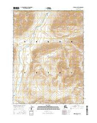 Wiseman D-5 NE Alaska Current topographic map, 1:25000 scale, 7.5 X 7.5 Minute, Year 2016