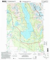 Yakutat C-4 Alaska Historical topographic map, 1:63360 scale, 15 X 15 Minute, Year 1997