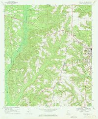 Abbeville West Alabama Historical topographic map, 1:24000 scale, 7.5 X 7.5 Minute, Year 1969