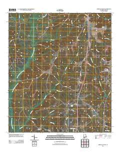 Abbeville West Alabama Historical topographic map, 1:24000 scale, 7.5 X 7.5 Minute, Year 2011
