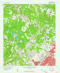 Adamsville Alabama Historical topographic map, 1:24000 scale, 7.5 X 7.5 Minute, Year 1959