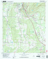 Alabaster Alabama Historical topographic map, 1:24000 scale, 7.5 X 7.5 Minute, Year 1980