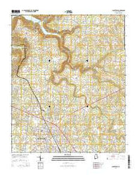 Albertville Alabama Current topographic map, 1:24000 scale, 7.5 X 7.5 Minute, Year 2014