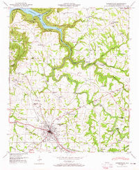 Albertville Alabama Historical topographic map, 1:24000 scale, 7.5 X 7.5 Minute, Year 1947