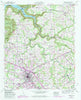 Albertville Alabama Historical topographic map, 1:24000 scale, 7.5 X 7.5 Minute, Year 1947
