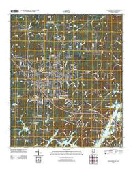Alexander City Alabama Historical topographic map, 1:24000 scale, 7.5 X 7.5 Minute, Year 2011