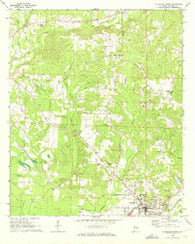 Aliceville North Alabama Historical topographic map, 1:24000 scale, 7.5 X 7.5 Minute, Year 1970