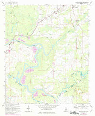 Aliceville South Alabama Historical topographic map, 1:24000 scale, 7.5 X 7.5 Minute, Year 1970