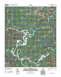 Aliceville South Alabama Historical topographic map, 1:24000 scale, 7.5 X 7.5 Minute, Year 2011