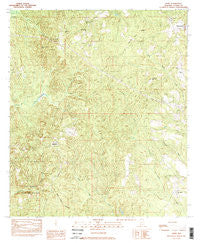 Alma Alabama Historical topographic map, 1:24000 scale, 7.5 X 7.5 Minute, Year 1983