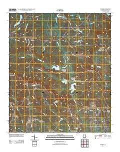 Almeria Alabama Historical topographic map, 1:24000 scale, 7.5 X 7.5 Minute, Year 2011
