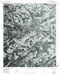 Altoona Alabama Historical topographic map, 1:24000 scale, 7.5 X 7.5 Minute, Year 1975