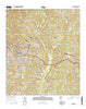 Andalusia Alabama Current topographic map, 1:24000 scale, 7.5 X 7.5 Minute, Year 2014