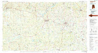 Andalusia Alabama Historical topographic map, 1:100000 scale, 30 X 60 Minute, Year 1986