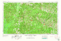 Andalusia Alabama Historical topographic map, 1:250000 scale, 1 X 2 Degree, Year 1953