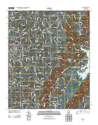 Arab Alabama Historical topographic map, 1:24000 scale, 7.5 X 7.5 Minute, Year 2011