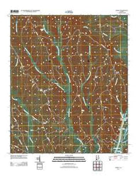 Ararat Alabama Historical topographic map, 1:24000 scale, 7.5 X 7.5 Minute, Year 2011